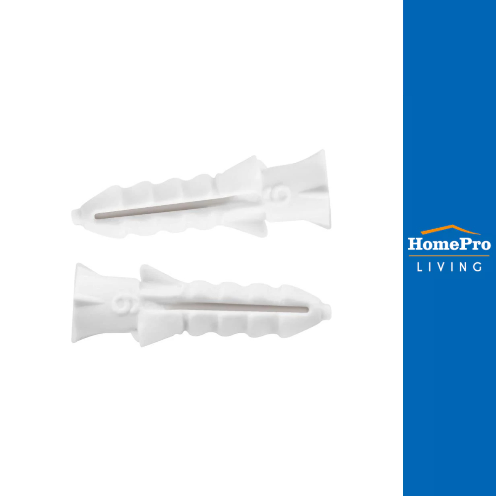 DEXZON พุกพลาสติก HA-510 เบอร์ 6 100 ตัว จัดส่งโดย HomePro – โปรปัง