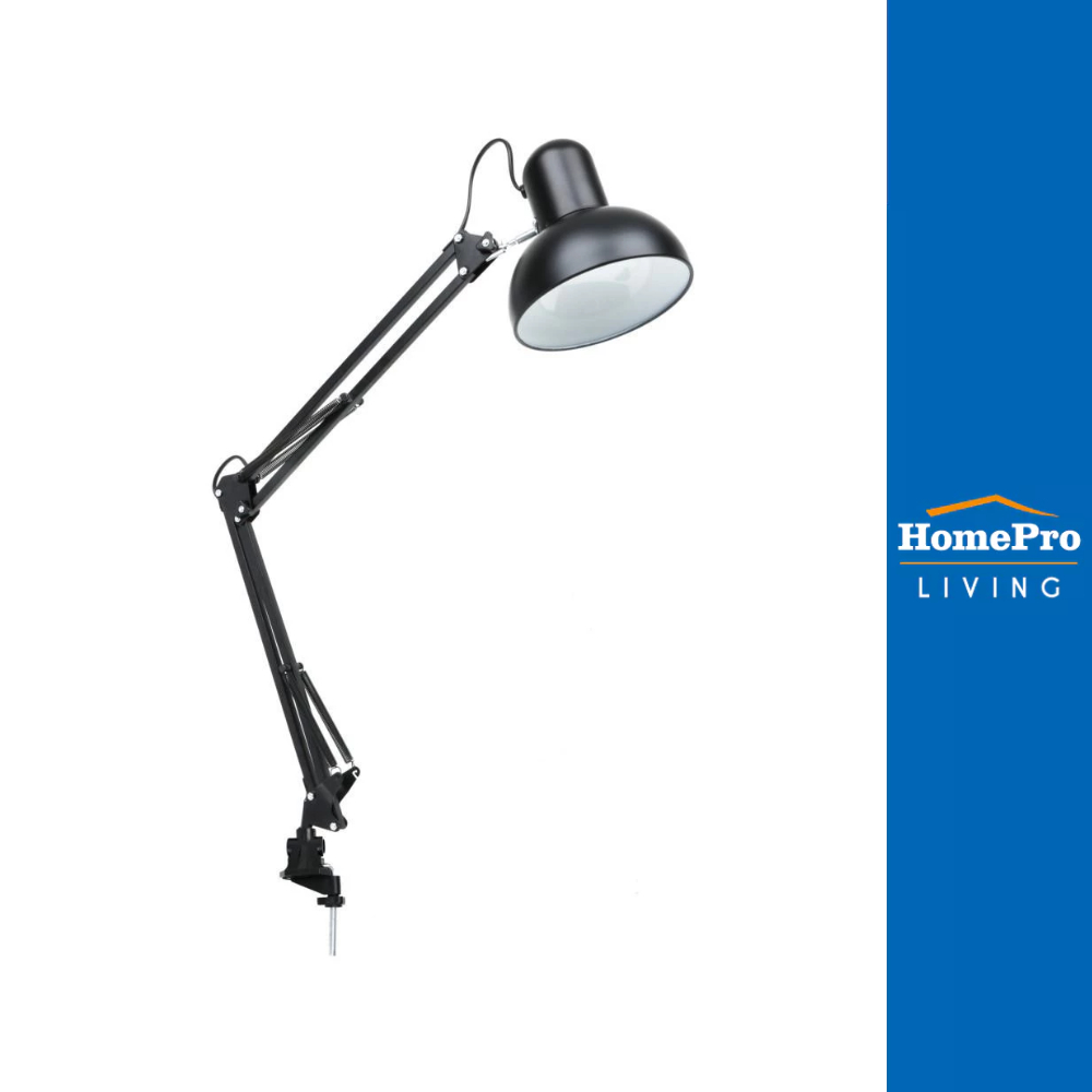 HomePro โคมไฟอ่านหนังสือ MT-800 คลาสสิก โลหะ สีดำ แบรนด์ HATASHI