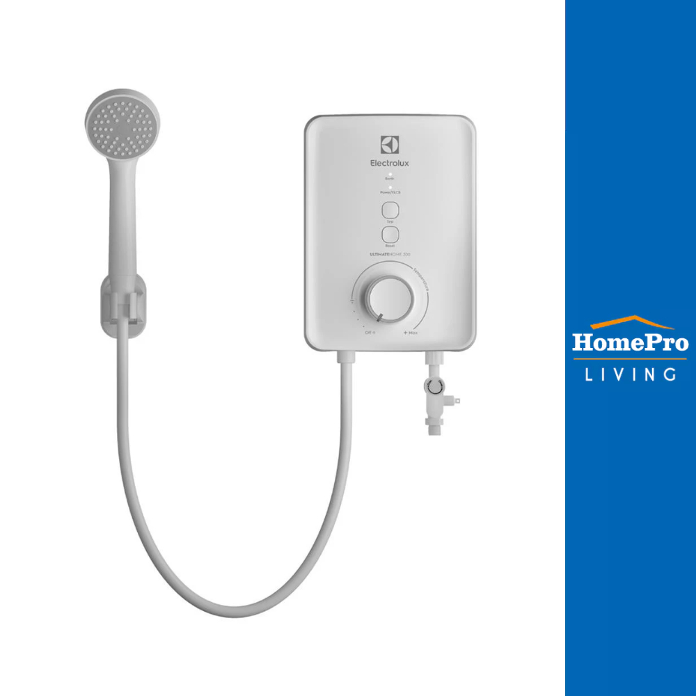 ELECTROLUX เครื่องทำน้ำอุ่น EWE451PX-DWX5 4500 วัตต์ สีขาว จัดส่งโดย HomePro