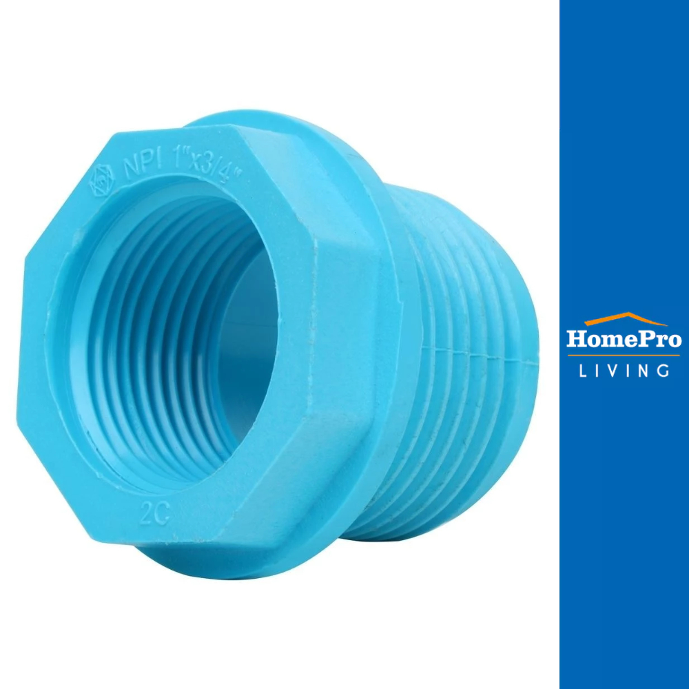SCG ข้อต่อตรงลด-หนา 1X3/4 นิ้ว สีฟ้า จัดส่งโดย HomePro
