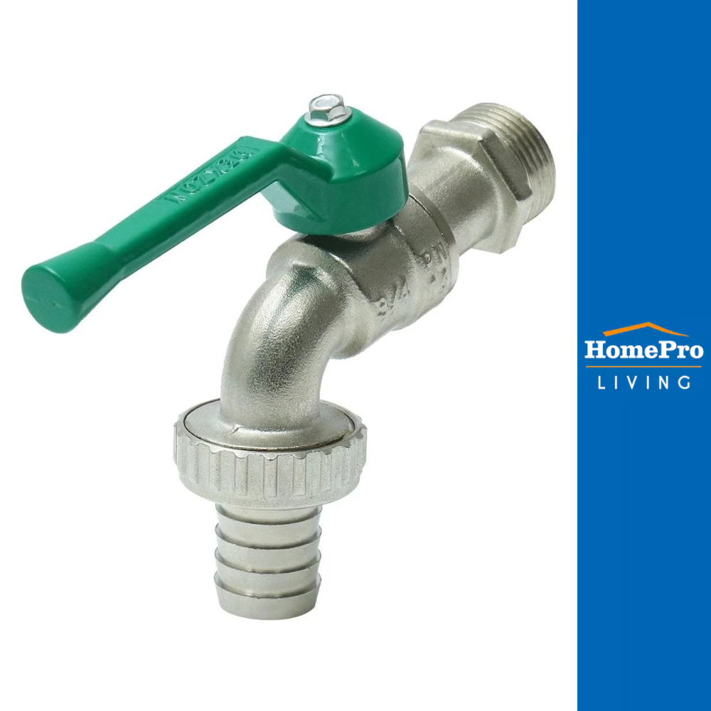 DEXZON ก๊อกสนาม 3/4 นิ้ว สีเขียว จัดส่งโดย HomePro