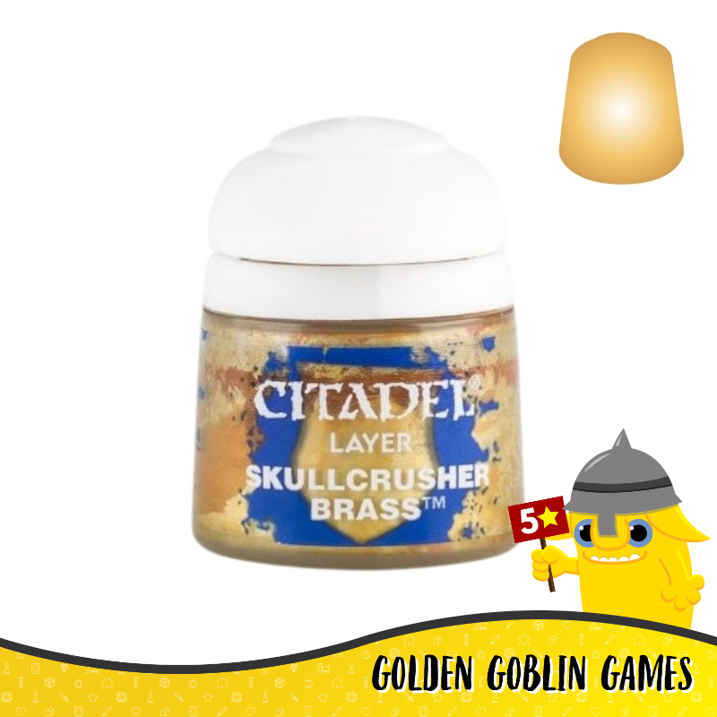Citadel Layer Paint: Skullcrusher Brass (K21)