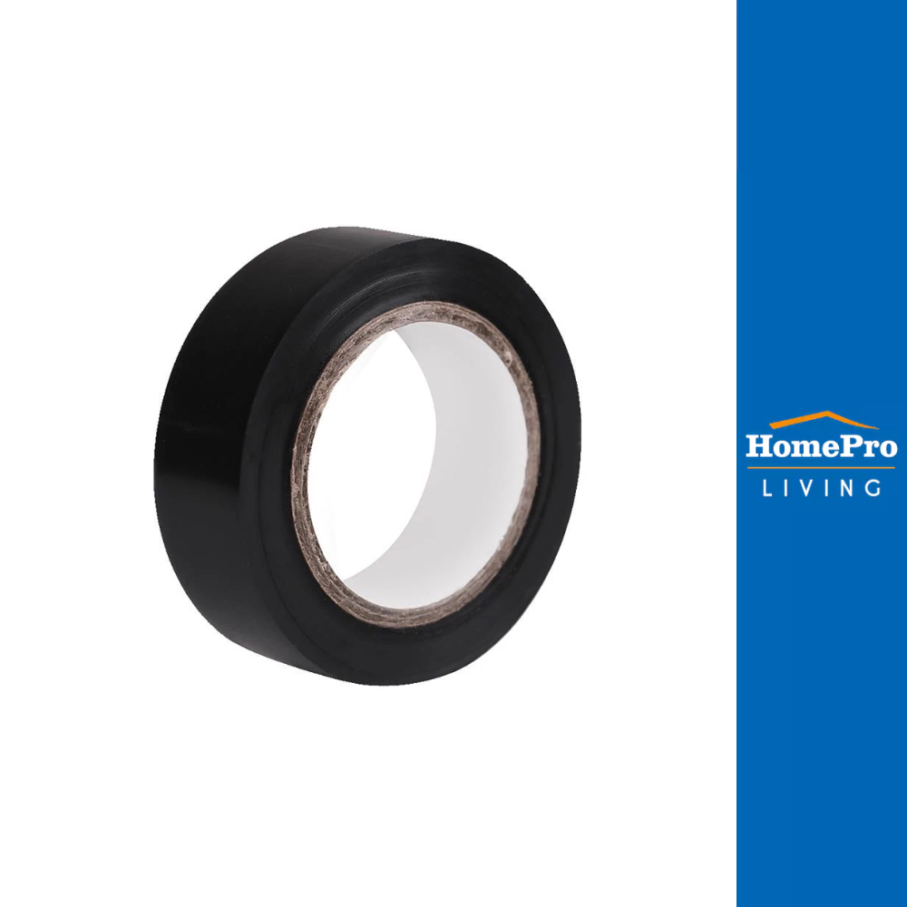 ELEKTRA เทปพันสายไฟ 19 มิลลิเมตร x 10 เมตร ดำ จัดส่งโดย HomePro
