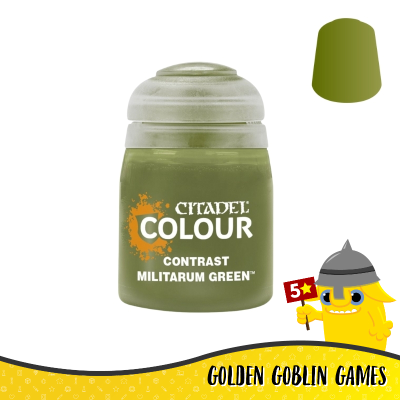 Citadel Contrast Paint: Militarum Green (B17)