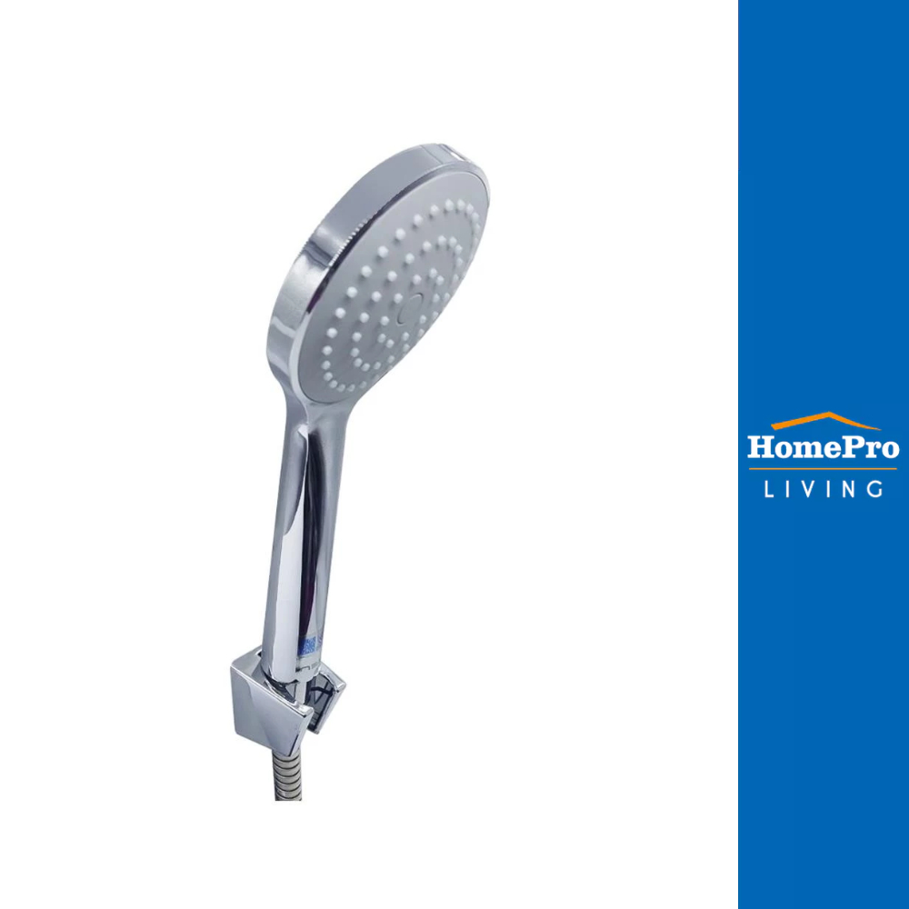 HOEN ชุดฝักบัวสายอ่อน 1 ระดับ รุ่น HOME-17 สีโครม