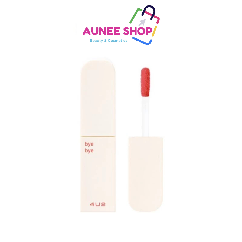 ส่งฟรี/มีไลฟ์ ลด50% Aunee shop ลิป 4U2 Love You Babe Tint Matte ฟอร์ยูทู ลิปแมท เนื้อแมท เนื้อมูส ลิปสติก ติดทน