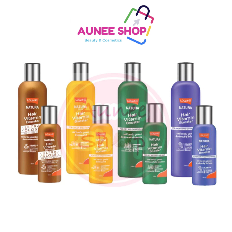 ส่งฟรี/มีไลฟ์  ครีมบำรุงผม โลแลน เนทูร่าแฮร์ ไวตามิน บูสเตอร์ Lolane Natura Hair Vitamin 100/250 ml.