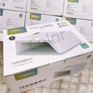 มีเบาะรองมือ ไม่ทำให้มือดำ แห้งเร็ว SNRQI/T8เครื่องอบเล็บ กำลังไฟสูง ที่อบเล็บเจล พร้อมส่งในไทย