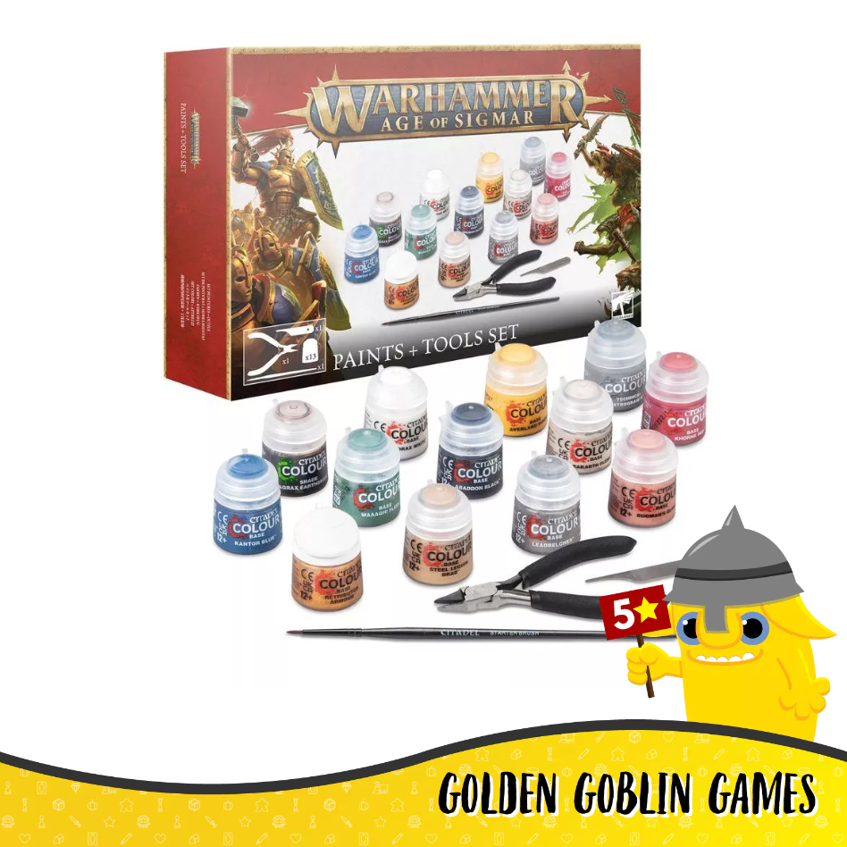 Warhammer AoS: Paints & Tools Set (2024)