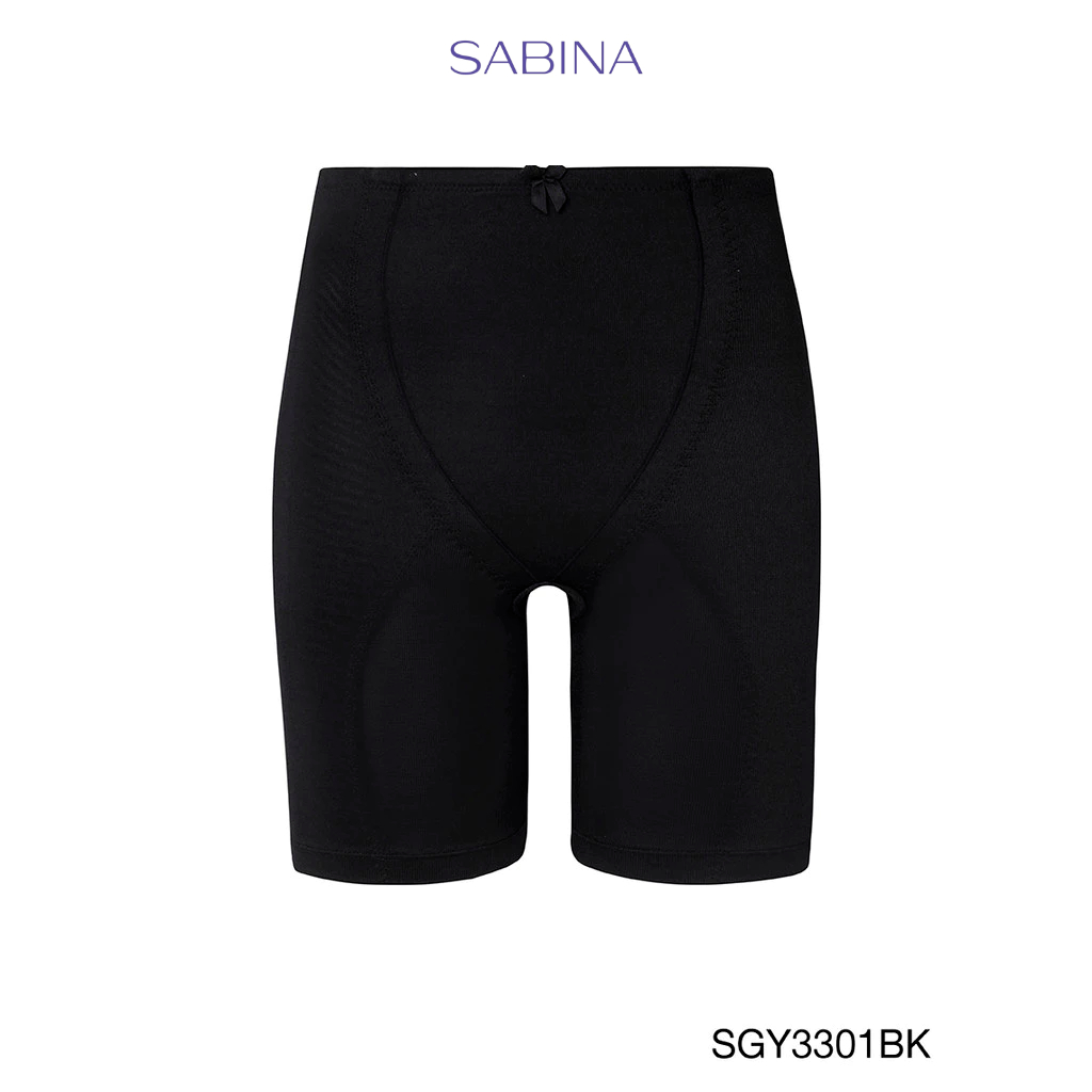 Sabina กางเกงกระชับสัดส่วนเอวสูงปานกลาง Strong Support รหัส SGY3301BK - สีดำ