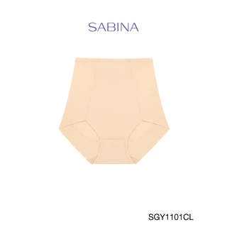 Sabina Wear and Go กางเกงในกระชับสัดส่วนเอวสูงปานกลาง Light Support รหัส SGY1101CL - สีเนื้ออ่อน