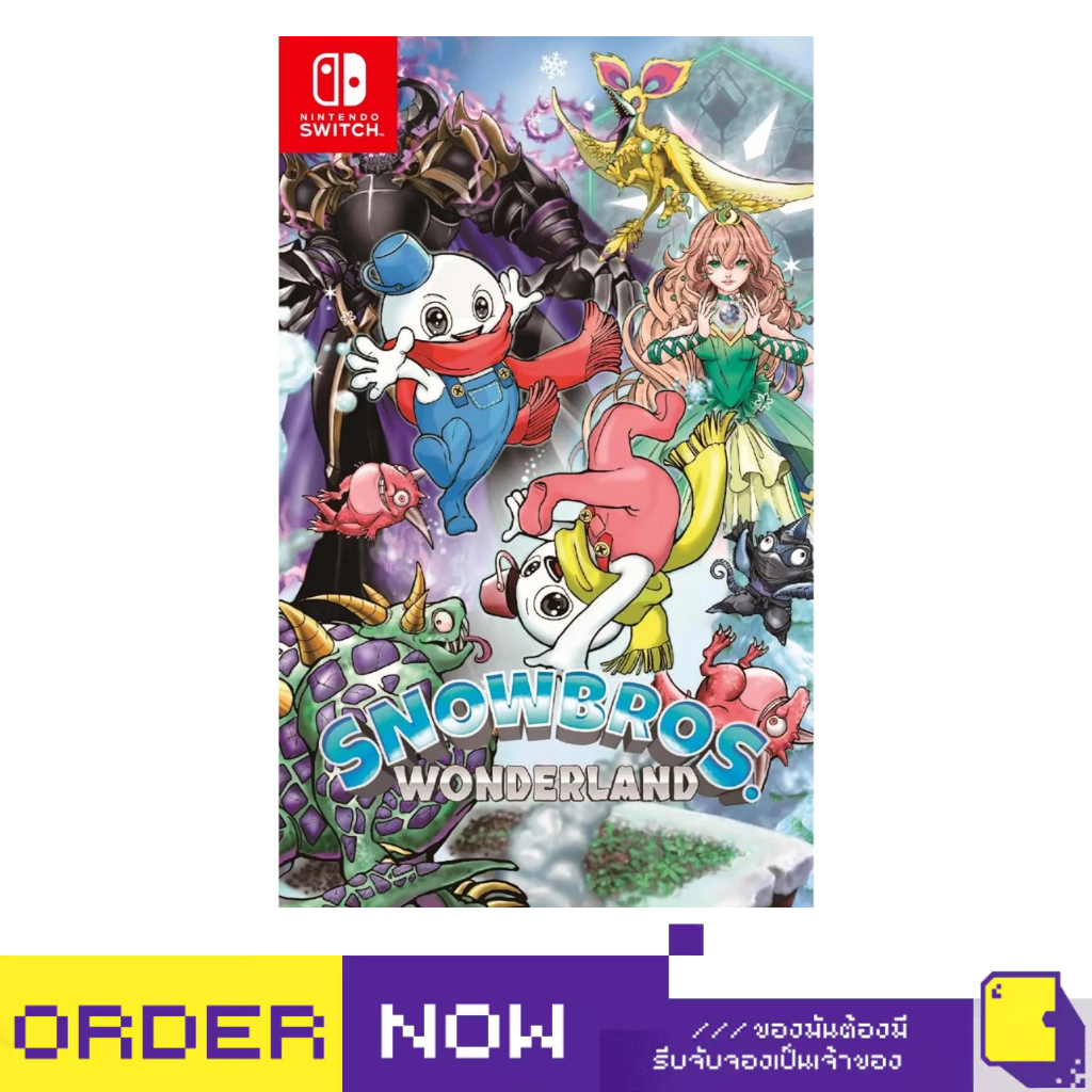 [+..••] พร้อมส่ง | NSW SNOW BROS. WONDERLAND (เกม Nintendo Switch™🎮)