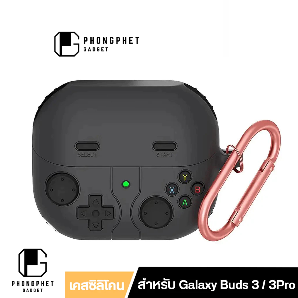 เคสหูฟัง ซิลิโคนนิ่ม 3D ลายเกมมิ่ง เคสป้องกันกระแทก สำหรับ Samsung Galaxy Buds 3 / Galaxy Buds 3Pro
