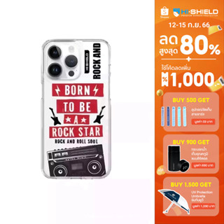 HI-SHIELD Stylish เคสใสกันกระแทก iPhone รุ่น Music2 [เคส iPhone14][เคส iPhone13]