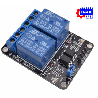 Module รีเลย์ relay 5V 2 Chanel 250V/10A Active LOW