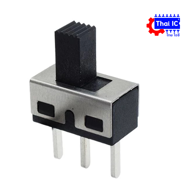 SS12D10 Slide Switch 1A 250V 3Pins Straight Feet 1P2T Handle High 5mm Spacing Of 4.7mm 2A 125V