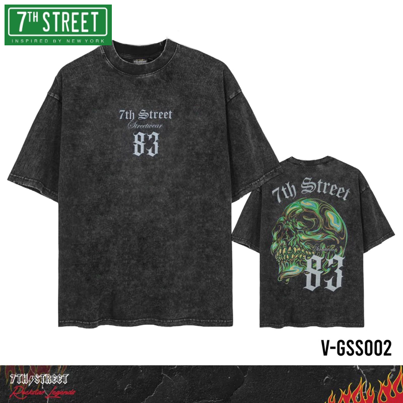 7th Steet (ของแท้) โอเวอร์ไซด์ วินเทจ รุ่น V-GSS002