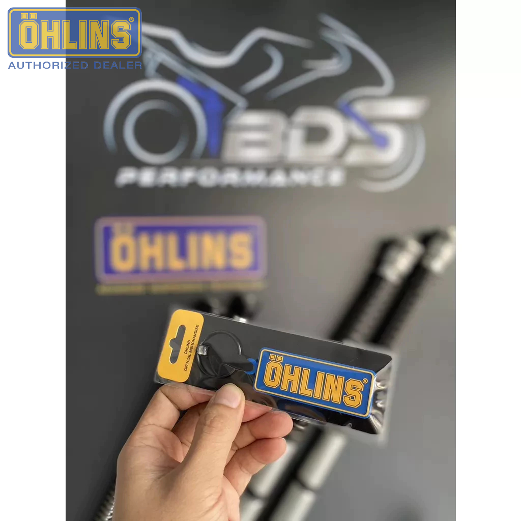 พวงกุญแจยาง (ของแท้)  Ohlins Keychain MKT 127