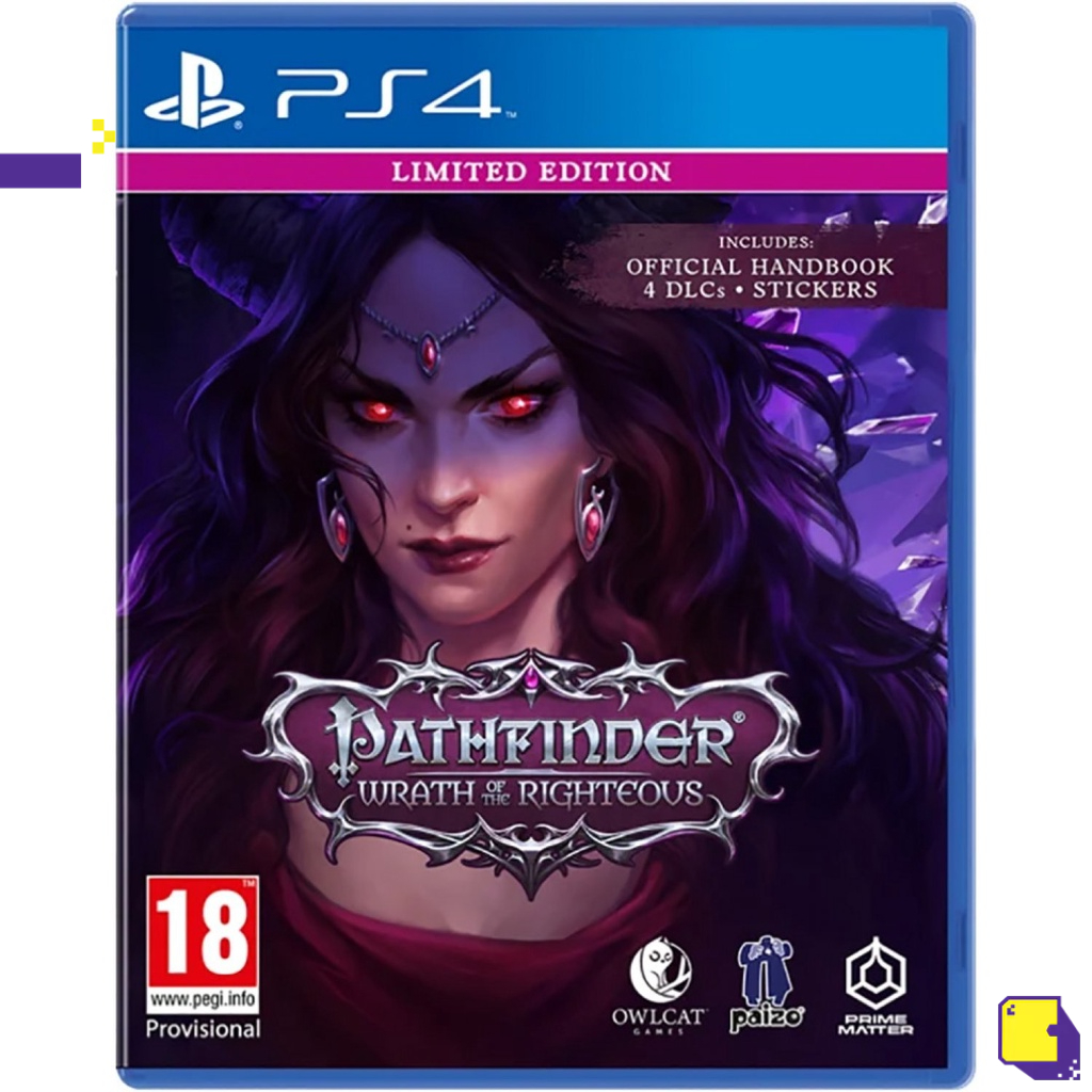 [+..••] PS4 PATHFINDER: WRATH OF THE RIGHTEOUS [LIMITED EDITION] (เกม PS4™ 🎮)