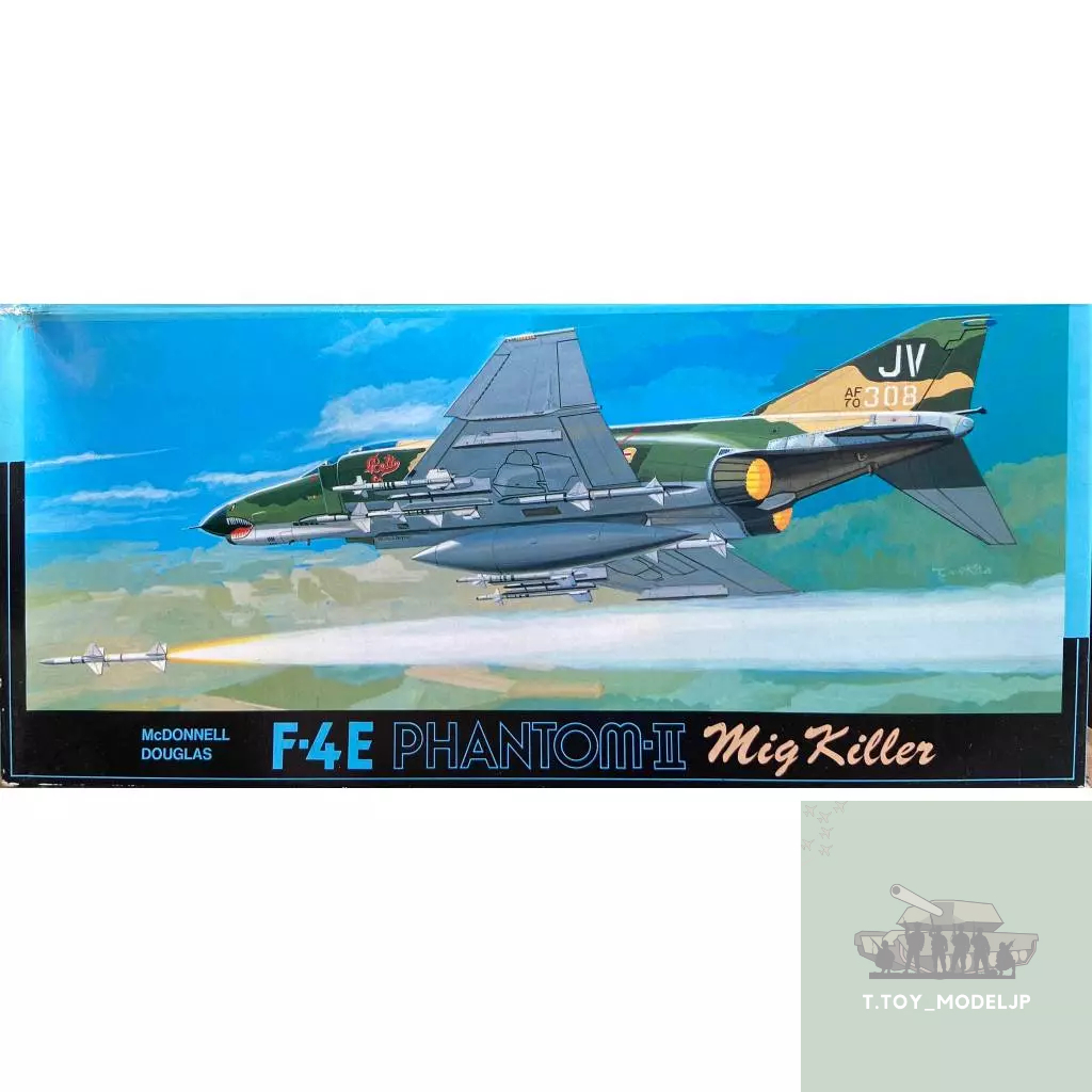 Fujimi 1/72 F-4E Phantom-II Mcdonnell Douglas Mig Killer No.7A-G12-1000 โมเดลเครื่องบินรบ เครื่องบินรบ เครื่องบินประกอบ