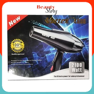 ไดร์เป่าผม Vortex Professional Hair Dryer 2100W รุ่น 4600 วอร์เท็กซ์ น้ำหนักเบา จับกระชับมือ แข็งแรง เสียงเบา เสริมสวย