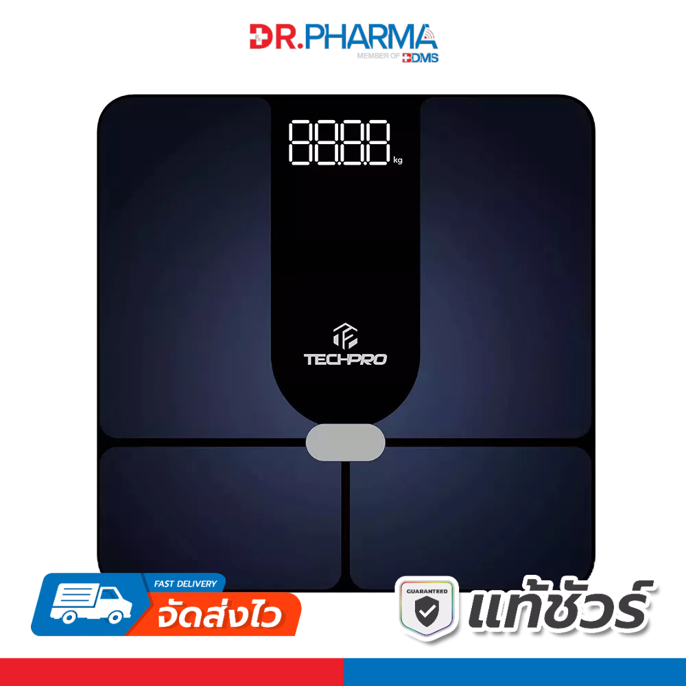 TECHPRO Smart Weight Scale เครื่องชั่งน้ำหนักอัจฉริยะ