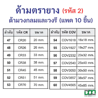 ด้ามตรายาง (ด้ามเปล่า 1 ถุง = 10 ด้าม) #วงกลม #วงรี หาสินค้าเพิ่มเติมทักถามได้ครับ
