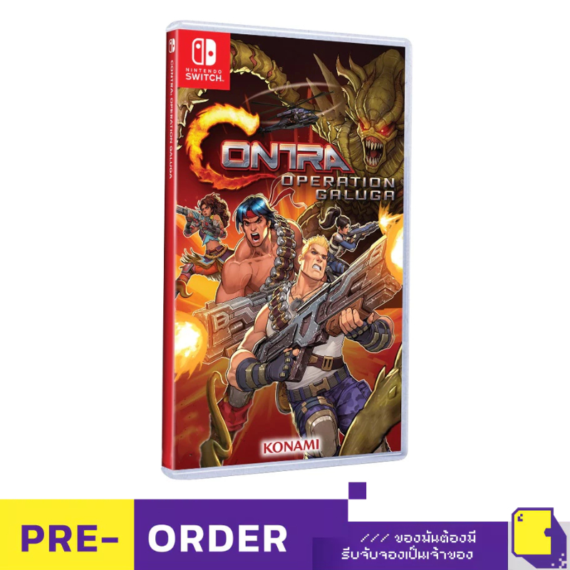 Pre-Order | Nintendo Switch™ Contra: Operation Galuga #Limited Run 230 (วางจำหน่าย 2024-09-05) (By ClaSsIC GaME)