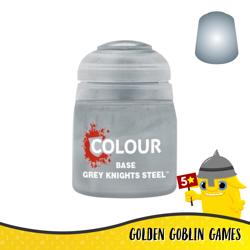 Citadel Base Paint: Grey Knights Steel (F11)