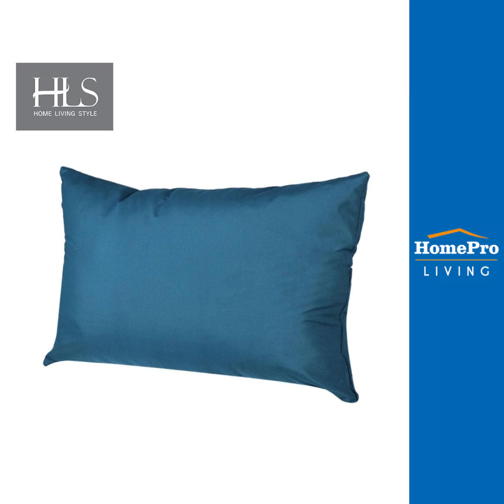HomePro หมอนหนุน ขนาด 19X29 นิ้ว สีกรมท่า แบรนด์ HLS