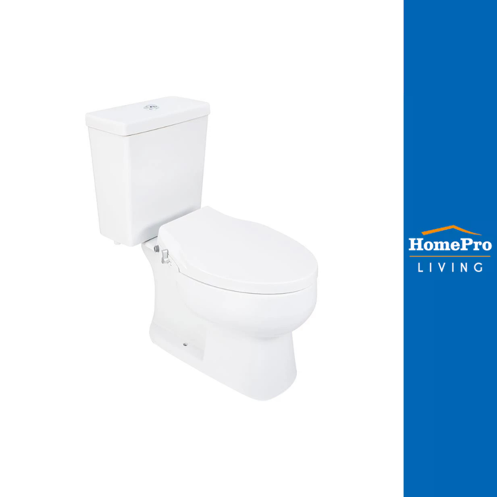 [สินค้าไม่รวมติดตั้ง] KARAT สุขภัณฑ์ 2 ชิ้น K-75750X-TMB-WK 3/4.5 ลิตร สีขาว