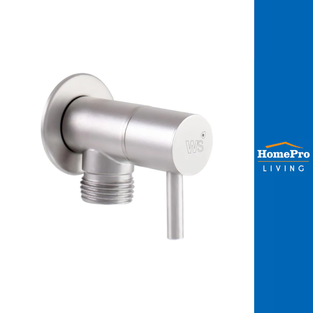 HomePro สต๊อปวาล์ว 1ทาง -1210P แบรนด์ WS