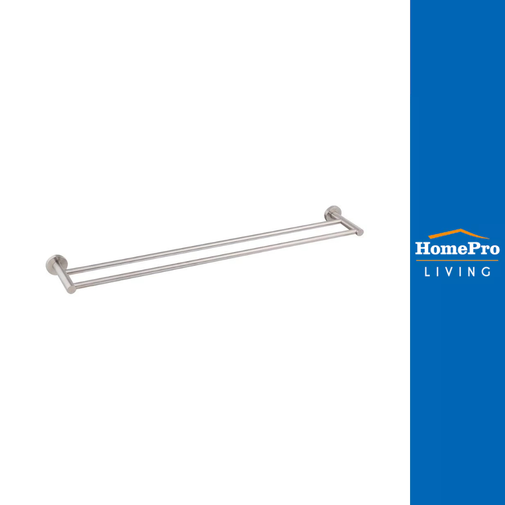 HANG ราวแขวนผ้า 2 ชั้น TB-112/D สีโครม จัดส่งโดย HomePro