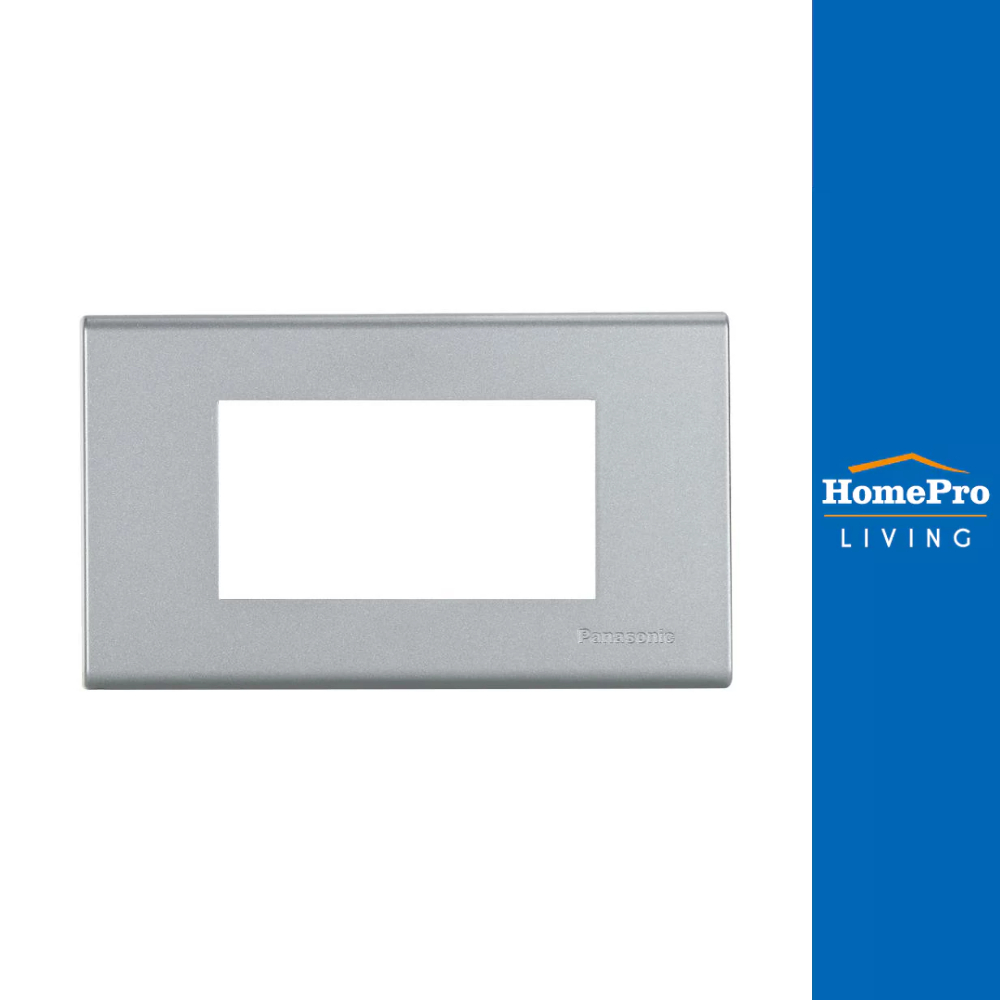 PANASONIC หน้ากาก 3 ช่อง WEG6803 MH สีเทา จัดส่งโดย HomePro