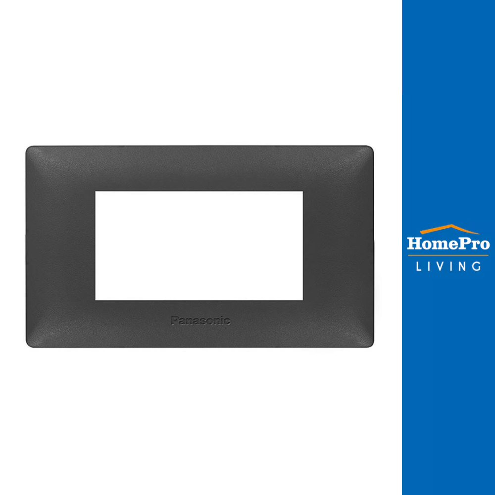 PANASONIC หน้ากาก 3 ช่อง WEGN6803 H สีเทา จัดส่งโดย HomePro