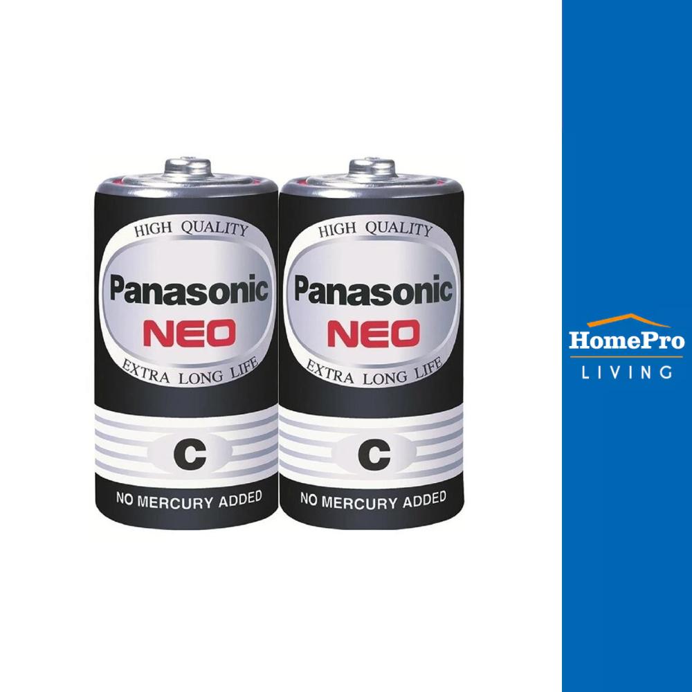 PANASONIC ถ่านชาร์จ AA ENELOOP 3MCCE แพ็ค 2 ก้อน สีขาว จัดส่งโดย HomePro