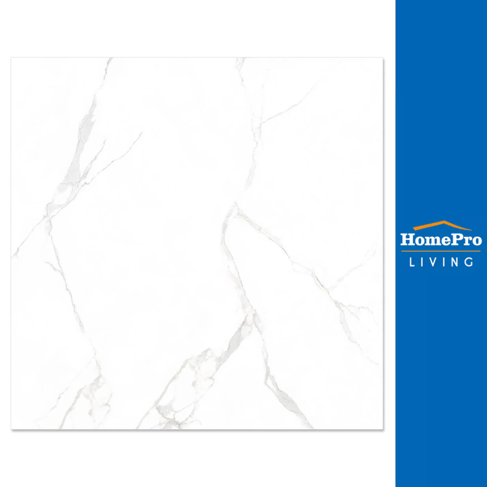 CERGRES กระเบื้องพื้น 60x60 ซม. โอเชี่ยน ไวท์ (AM) A 1.44M2