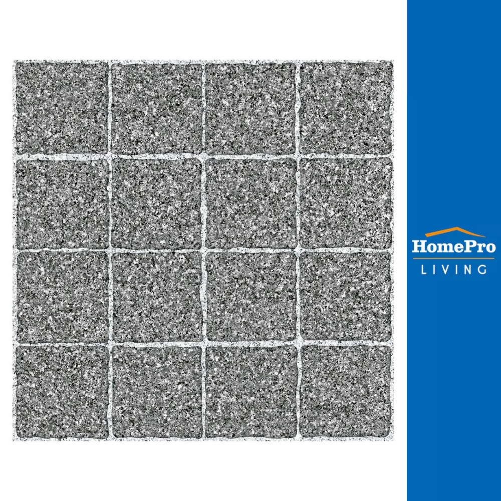 HomePro กระเบื้องพื้น 16x16 นิ้ว โมวาโด เทาเข้ม EXC 1M2 แบรนด์ DURAGRES