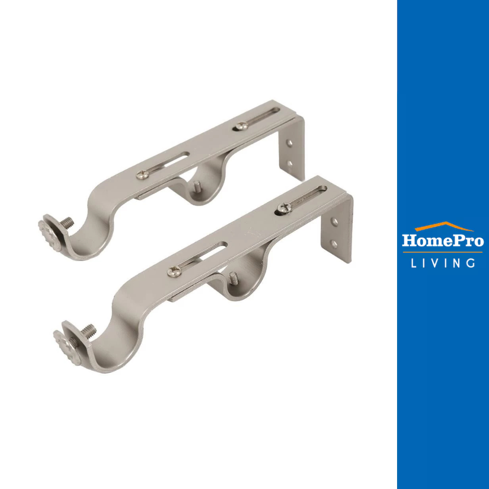 HOME LIVING STYLE ขารับราง 2 ชั้น WD 19 มม. สีเงิน จัดส่งโดย HomePro