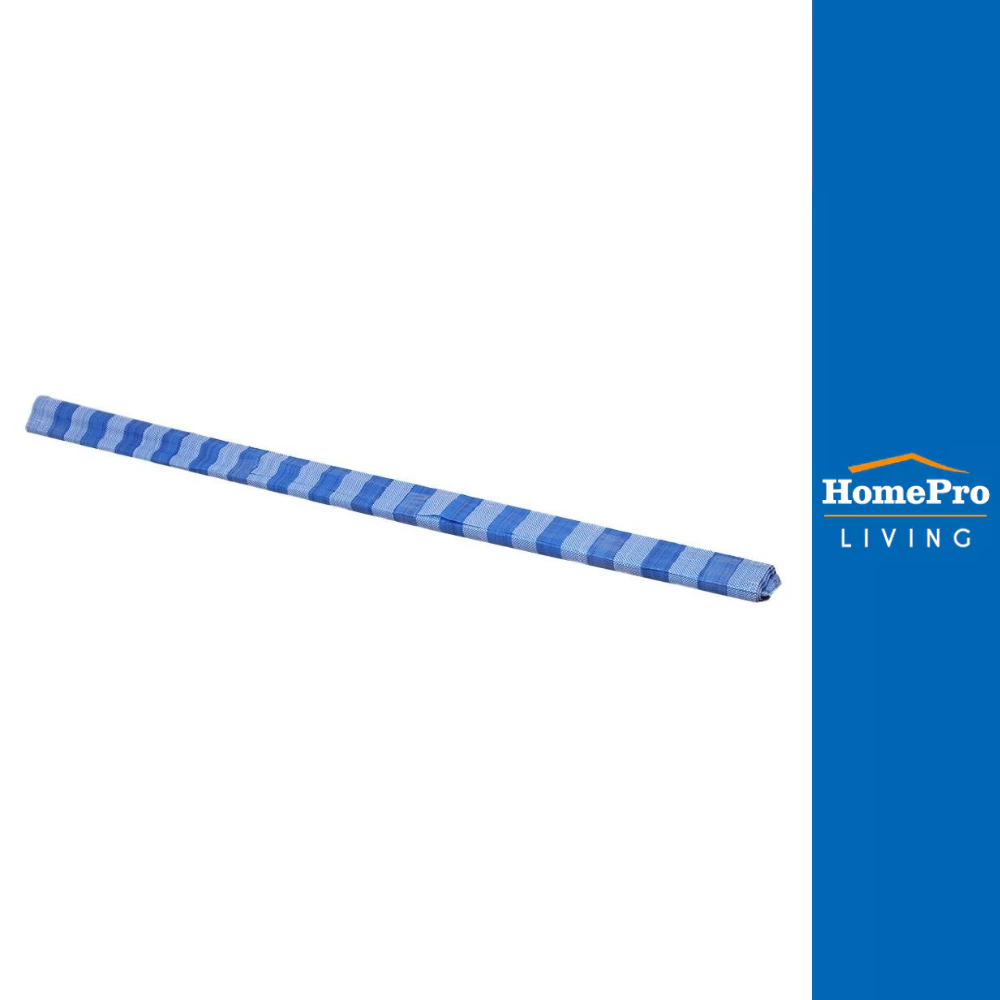 HomePro ผ้าใบ 72 นิ้ว x25 หลา สีฟ้า-ขาว แบรนด์ SPRING