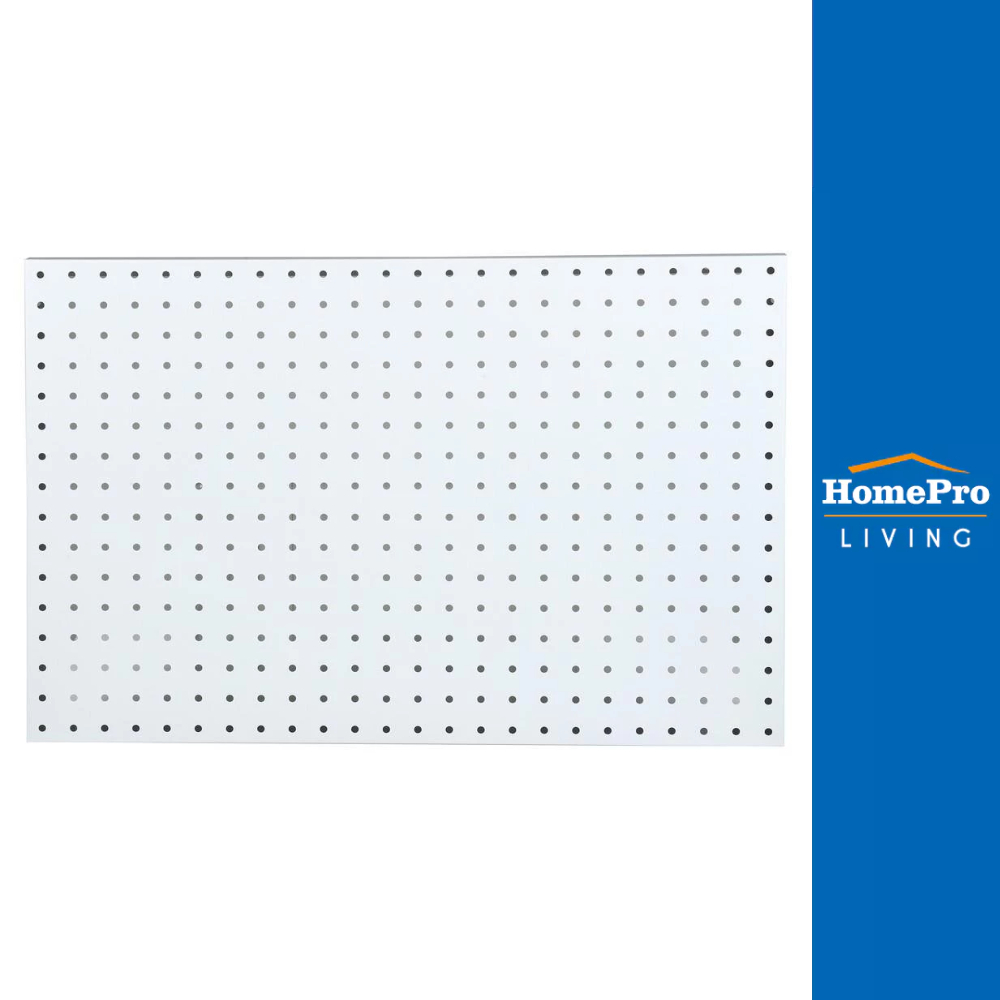 STACKO แผงเหล็กติดผนัง 60x1.5x40 ซม. สีขาว จัดส่งโดย HomePro