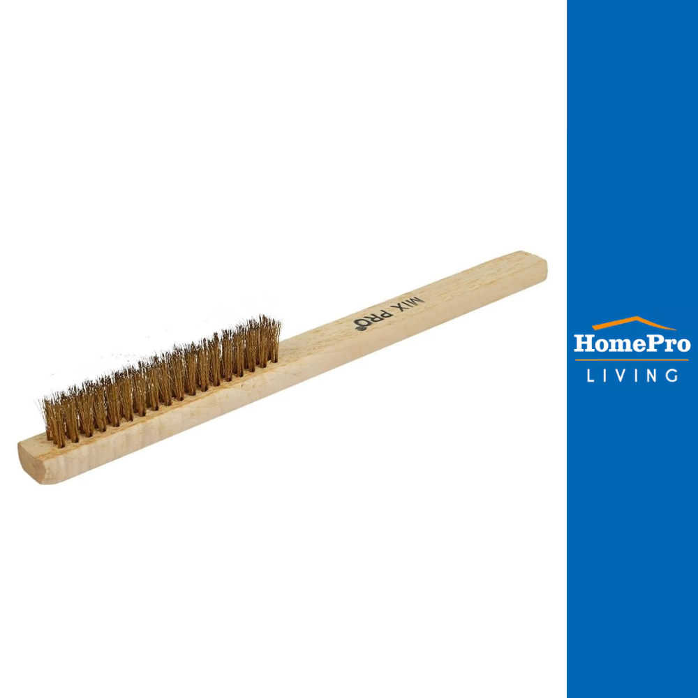 MIXPRO แปรงลวดทองเหลือง 3 แถว จัดส่งโดย HomePro
