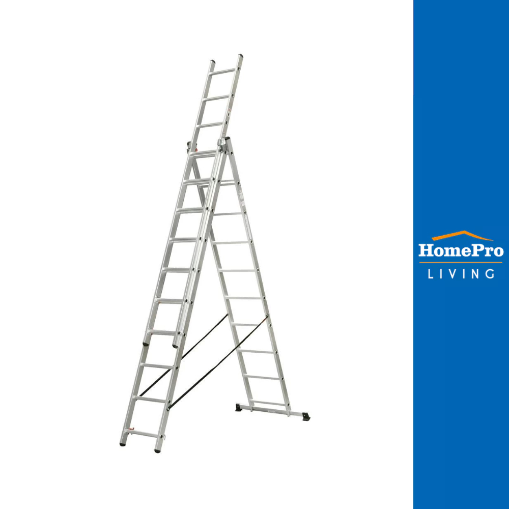HomePro บันไดอะลูมิเนียม ทรง A-SLIDE  R13810 10 ขั้น แบรนด์ MATALL