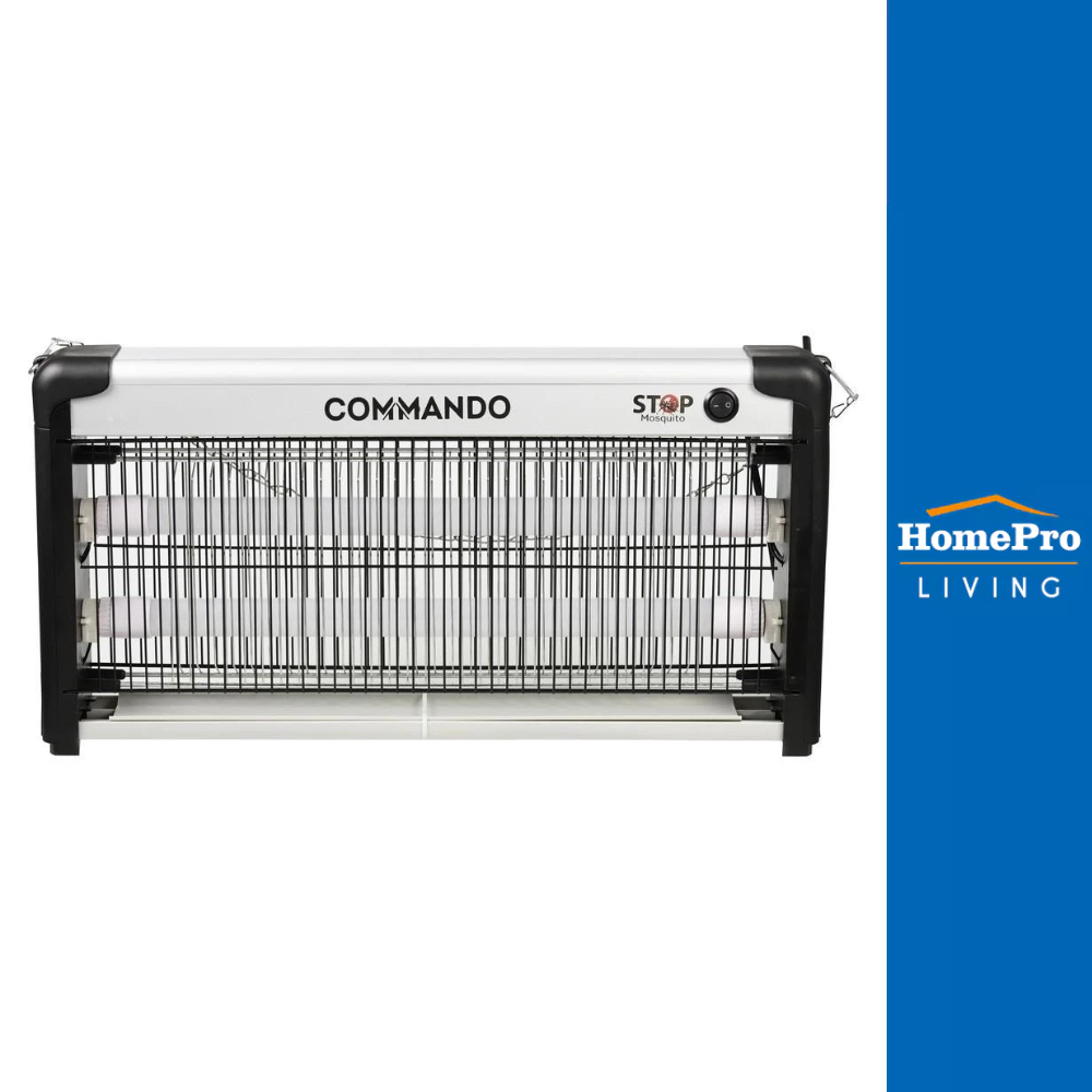 COMMANDO เครื่องดักยุง/แมลงไฟฟ้า CO MMANDO GIANT 3 วัตต์ จัดส่งโดย HomePro