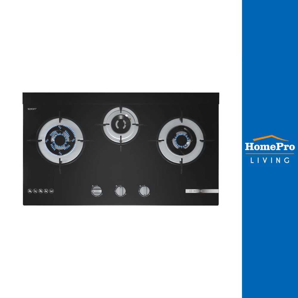 BOSCH เตาฝังแก๊ส PMD83A31AX 78 ซม. จัดส่งโดย HomePro