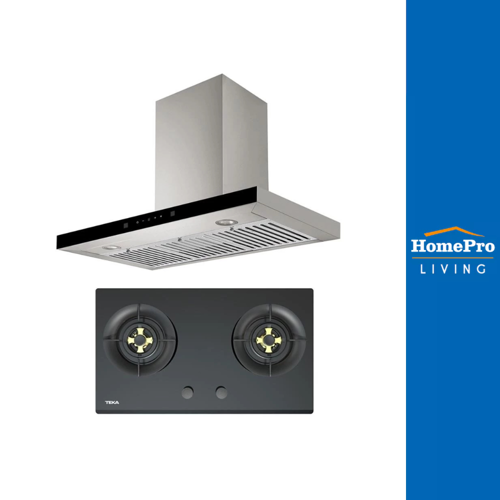 TEKA เตาฝัง+เครื่องดูดควัน GTS 78 2G+DDX 90.1 จัดส่งโดย HomePro