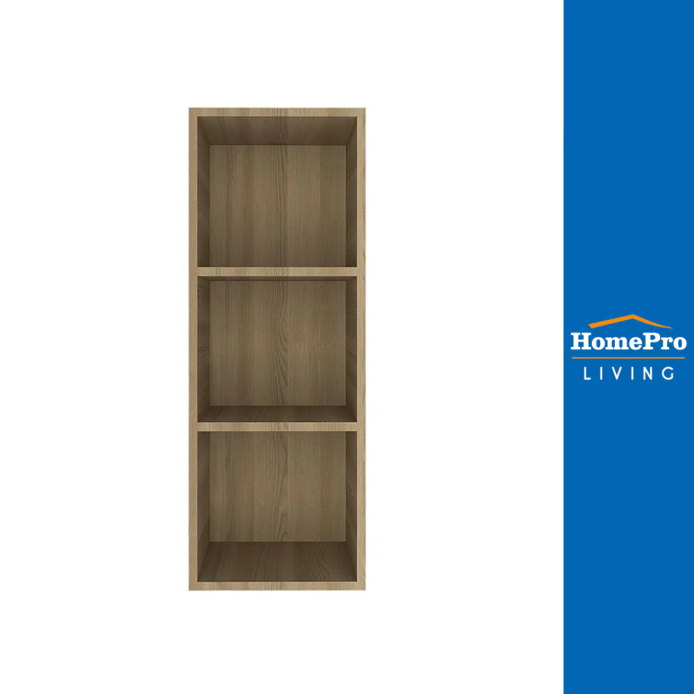PARAZZO ตู้จบมุมสี่เหลี่ยม ENZO 30x80x30 ซม. สีช็อกโกแลต จัดส่งโดย HomePro