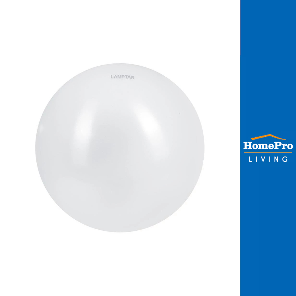 LAMPTAN ไฟเพดาน LED STAR 14W DAYLIGHT พลาสติก MODERN สีขาว 10 นิ้ว