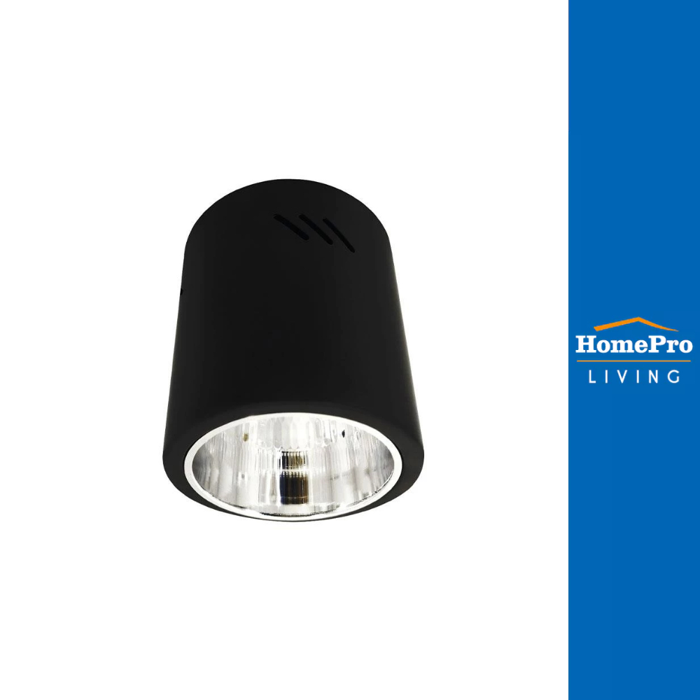 SHINING ดาวน์ไลท์ SF-DLR1E274I-1 4 นิ้ว สีดำ กลม จัดส่งโดย HomePro