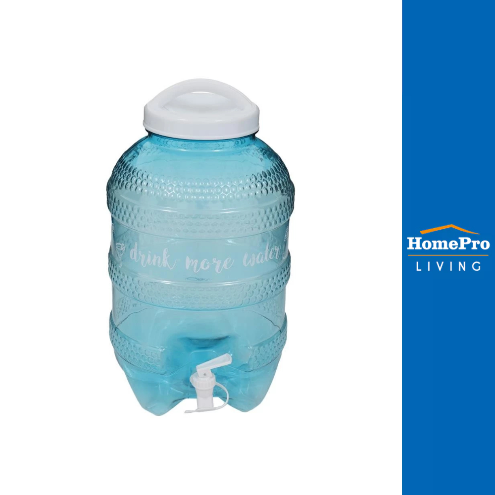 SPRING ถังน้ำดื่ม PET เกรด A มีก๊อก DEW 8 ลิตร จัดส่งโดย HomePro
